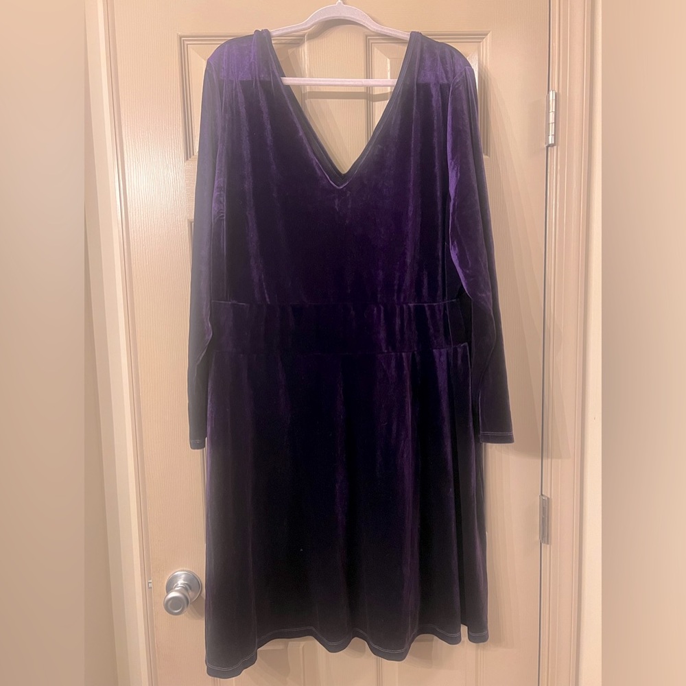 Never worn velvet dress